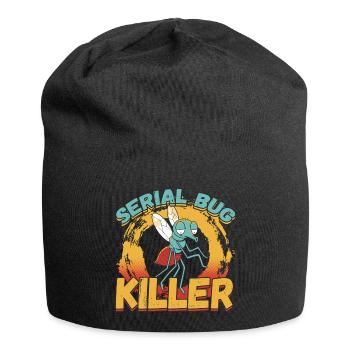 Serial Bug Killer pour un technicien en lutte antiparasitaire - Bonnet en jersey - noir - Devant