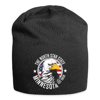 Minnesota - Bonnet en jersey - noir - Devant