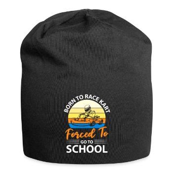 Kart Track Kart Driver Kartsport Race Track - Jersey Beanie - black - Front