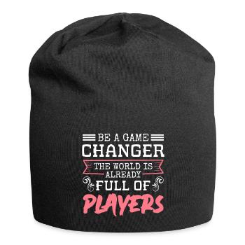 Arbeit Karriere Angestellter - Jersey-Beanie - Schwarz - Vorne