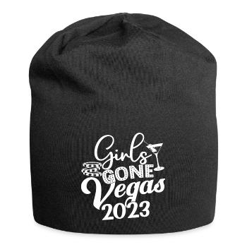 Girls Gone Vegas 2023 - Fête du week-end Girls Trip - Bonnet en jersey - noir - Devant