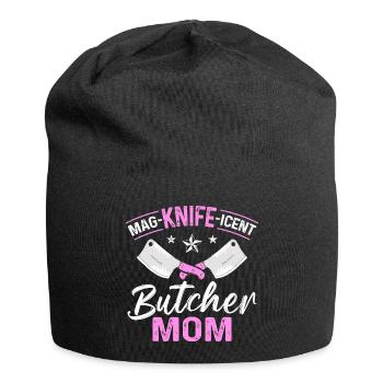 Butcher Butcher Butcher Butcher’s Gift - Bonnet en jersey - noir - Devant