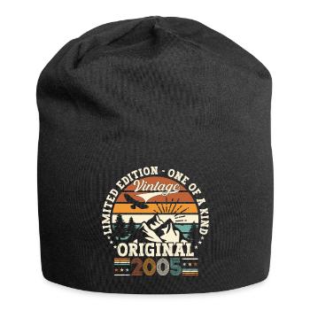 Original vintage 2005 17th birthday gift - Jersey Beanie - black - Front