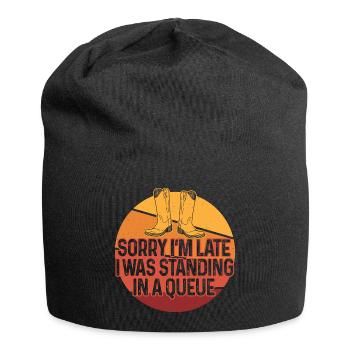 Line Dancing Cowboy Texas Line Dance Cadeau - Bonnet en jersey - noir - Devant