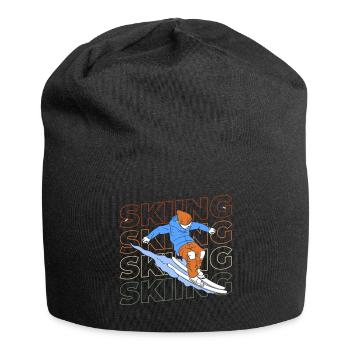 Ski Alpes Sport Piste de ski - Bonnet en jersey - noir - Devant