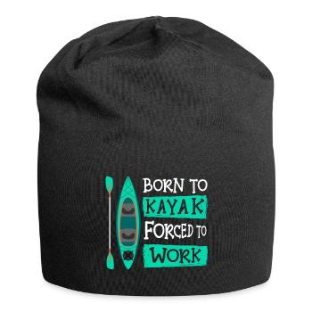 Rudern Sportler Achter - Jersey-Beanie - Schwarz - Vorne