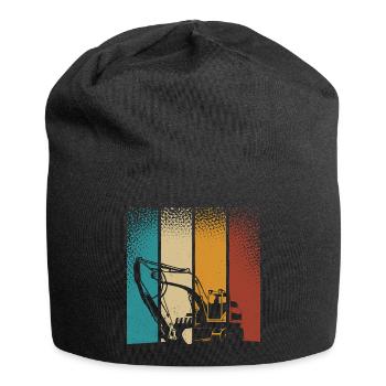 Excavatrice - Bonnet en jersey - noir - Devant