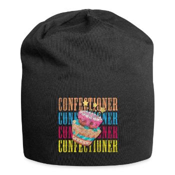 Cake Taste Master Pastry Chef - Jersey Beanie - black - Front