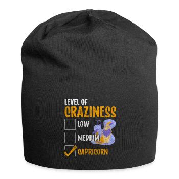 Élément Capricorne Superstition terrestre - Bonnet en jersey - noir - Devant