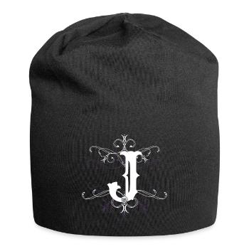 Letter J Letter J - Jersey Beanie - black - Front