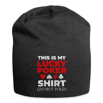 Ace Card Game Double Head All In - Bonnet en jersey - noir - Devant