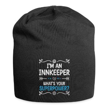 Wirt Party Bar Tabak - Jersey-Beanie - Schwarz - Vorne