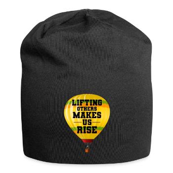 Montgolfière Montgolfière Montgolfière - Bonnet en jersey - noir - Devant