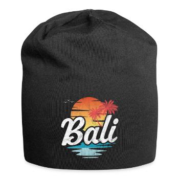 Bali - Jersey-Beanie - Schwarz - Vorne