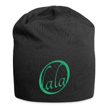Oh lala, lustiger Spruch, cooler Spruch - Jersey-Beanie - Schwarz - Vorne