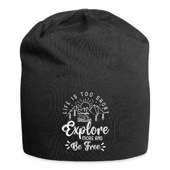 Holiday experience motorhome - Jersey Beanie - black - Front