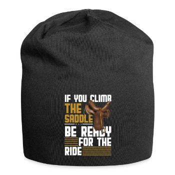 Western Desert Wilderness - Jersey Beanie - black - Front