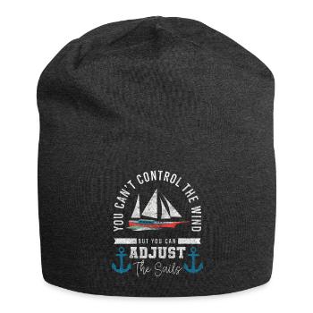 Segeln Ozean - Jersey-Beanie - Anthrazit - Vorne
