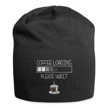Barista Profession Milk Foam Coffee Lover - Jersey Beanie - black - Front