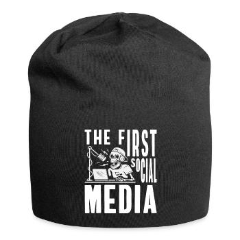 Moderator Announcement Job - Jersey Beanie - black - Front