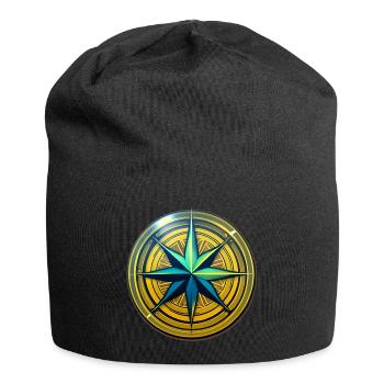 Compass - Jersey Beanie - black - Front