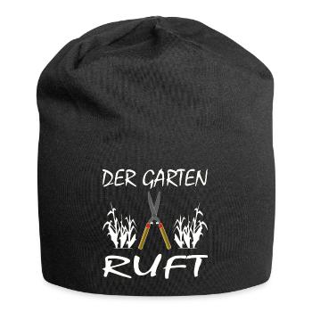 Garten - Jersey-Beanie - Schwarz - Vorne