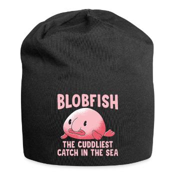 Blobfish Cuddliest Catch Propriétaires de blobfish - Bonnet en jersey - noir - Devant