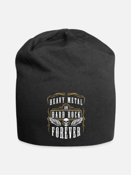 Heavy Metal Black Metal Rockabilly - Bonnet en jersey - noir