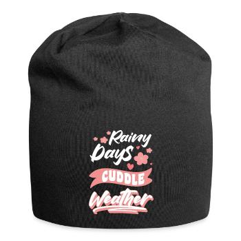 Câlin Câlin Petit ami mignon - Bonnet en jersey - noir - Devant
