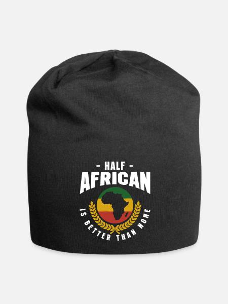 Wildnis Abenteuer Serengeti - Jersey-Beanie - Schwarz