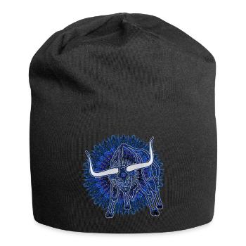Kaleidoscope Longhorn 2023 11 - Jersey Beanie - black - Front