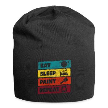 Painter spray can craft - Jersey Beanie - black - Front
