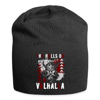 Style Polka Red - Jersey Beanie - black - Front