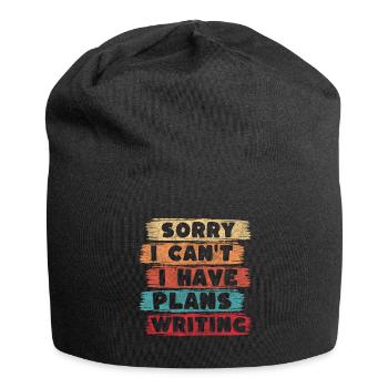Écrivains Livres Auteurs - Bonnet en jersey - noir - Devant