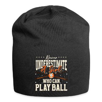 Billiard Spruch Kneipe Sport - Jersey-Beanie - Schwarz - Vorne