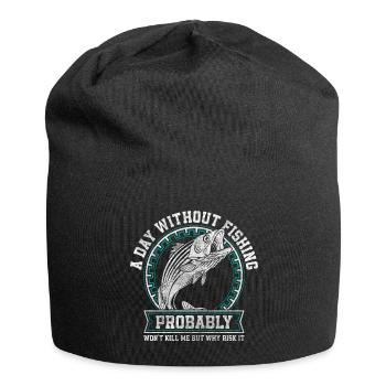 Angler Fishing Bait - Jersey Beanie - black - Front