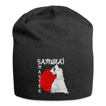 Japan Aikido Courage Ninja - Jersey Beanie - black - Front