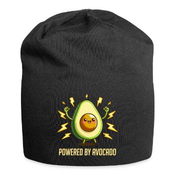 Powered By Avocado - Jersey Beanie - black - Front