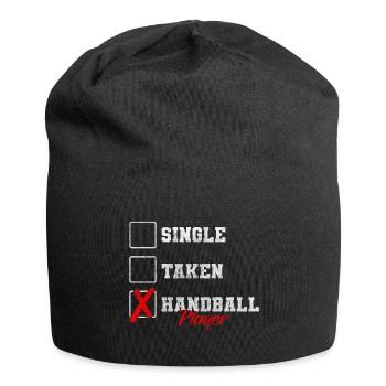 Handball Ball Hobby Ball Sports - Jersey Beanie - black - Front