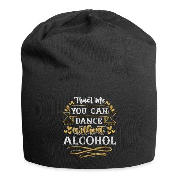 Alkohol Gesundheit - Jersey-Beanie - Schwarz - Vorne