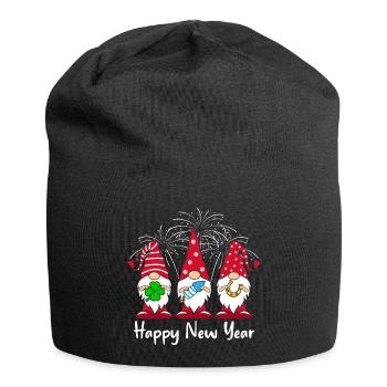 Happy New Year Secret Santa - Jersey Beanie - black - Front