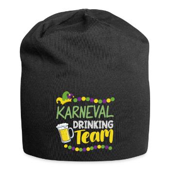 Karneval Trinking Team Kölsch Alaaf - Jersey-Beanie - Schwarz - Vorne