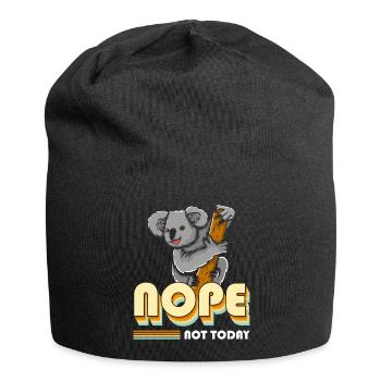 Eucalyptus Animal Australia - Jersey Beanie - black - Front