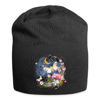 Insectes rares, exotiques et indigènes la nuit - Bonnet en jersey - noir - Devant