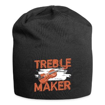 Musiker Klassische Musik Auftritt - Jersey-Beanie - Schwarz - Vorne