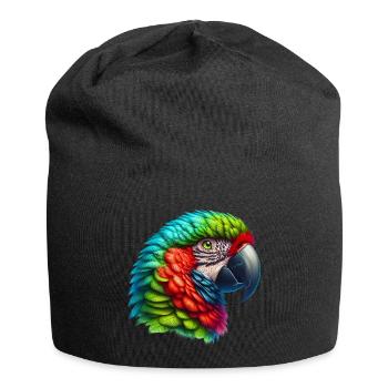Perroquet - Bonnet en jersey - noir - Devant