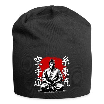 Samurai Shito Ryu Kampfkunststil Karate - Jersey-Beanie - Schwarz - Vorne