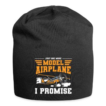 Model Airplane Model Airplane Model Making Remote Control - Jersey Beanie - black - Front