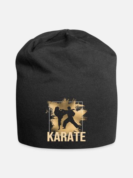 Karate - Jersey-Beanie - Schwarz