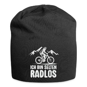 Selten Radlos Fahrrad Mountainbike Radsport MTB - Jersey-Beanie - Schwarz - Vorne